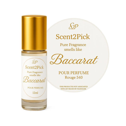 Baccarat Rouge 540 & ROLL-ON SCENT OIL - 12ml
