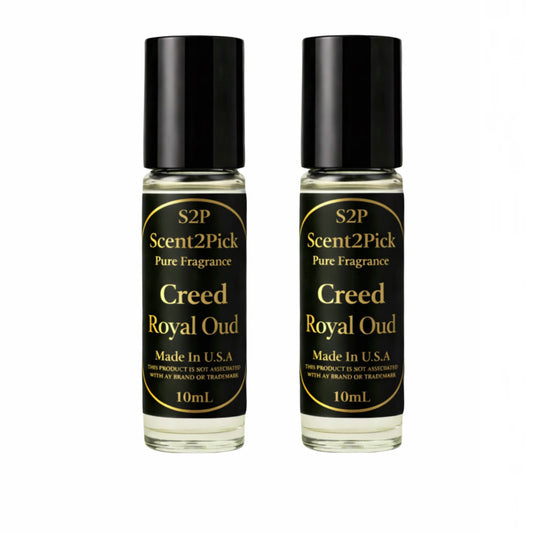 Royal Oud Inspired Roll-On Fragrance Oil 10ml – Alcohol-Free Long-Lasting Men’s Spicy Oud & Amber Scent