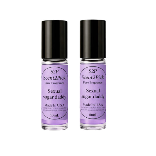 Sexual Sugar Daddy Inspired Roll-On Fragrance Oil 10ml – Alcohol-Free Long-Lasting Men’s Cinnamon & Leather Scent