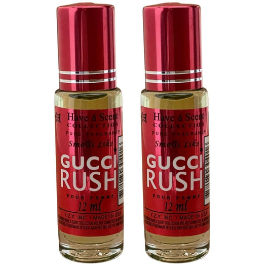 E de B Fragrance Perfume smell like Guci Rush W Roll On Oil 12ml (Pack of 2)