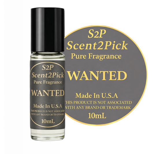 Wanted Inspired Roll-On Oil 10ml - Alcohol-Free Long-Lasting Men’s Spicy Scent