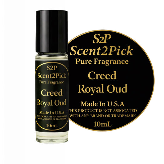 Royal Oud Inspired Roll-On Fragrance Oil 10ml – Alcohol-Free Long-Lasting Men’s Spicy Oud & Amber Scent