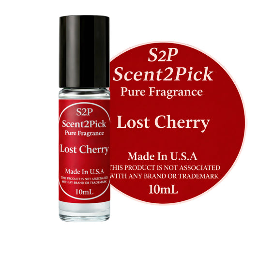 Lost Cherry Inspired Roll-On Fragrance Oil 10ml – Alcohol-Free Long-Lasting Sweet Cherry Scent