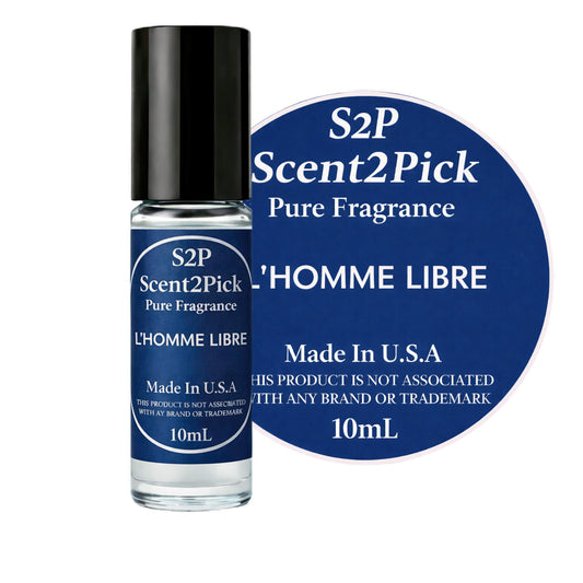 L’Homme Libre Inspired Roll-On Fragrance Oil 10ml – Alcohol-Free Long-Lasting Fresh Woody Aromatic Scent