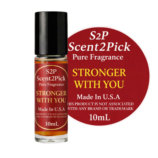 Stronger With You Inspired Roll-On Fragrance Oil 10ml – Alcohol-Free Long-Lasting Men’s Vanilla, Lavender & Sugary Scent